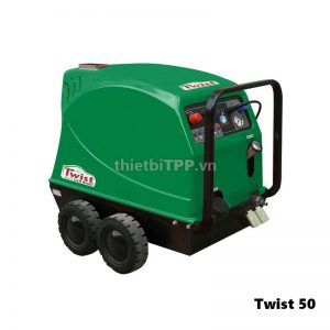 Máy rửa xe dọn nội thất hơi nước nóng Twist 50 diesel